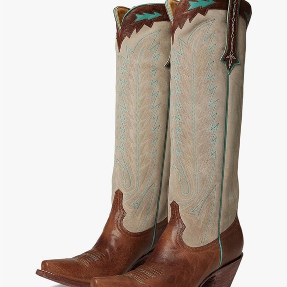 Old Gringo Yucatan Leather Boots 9 - Picture 2 of 8